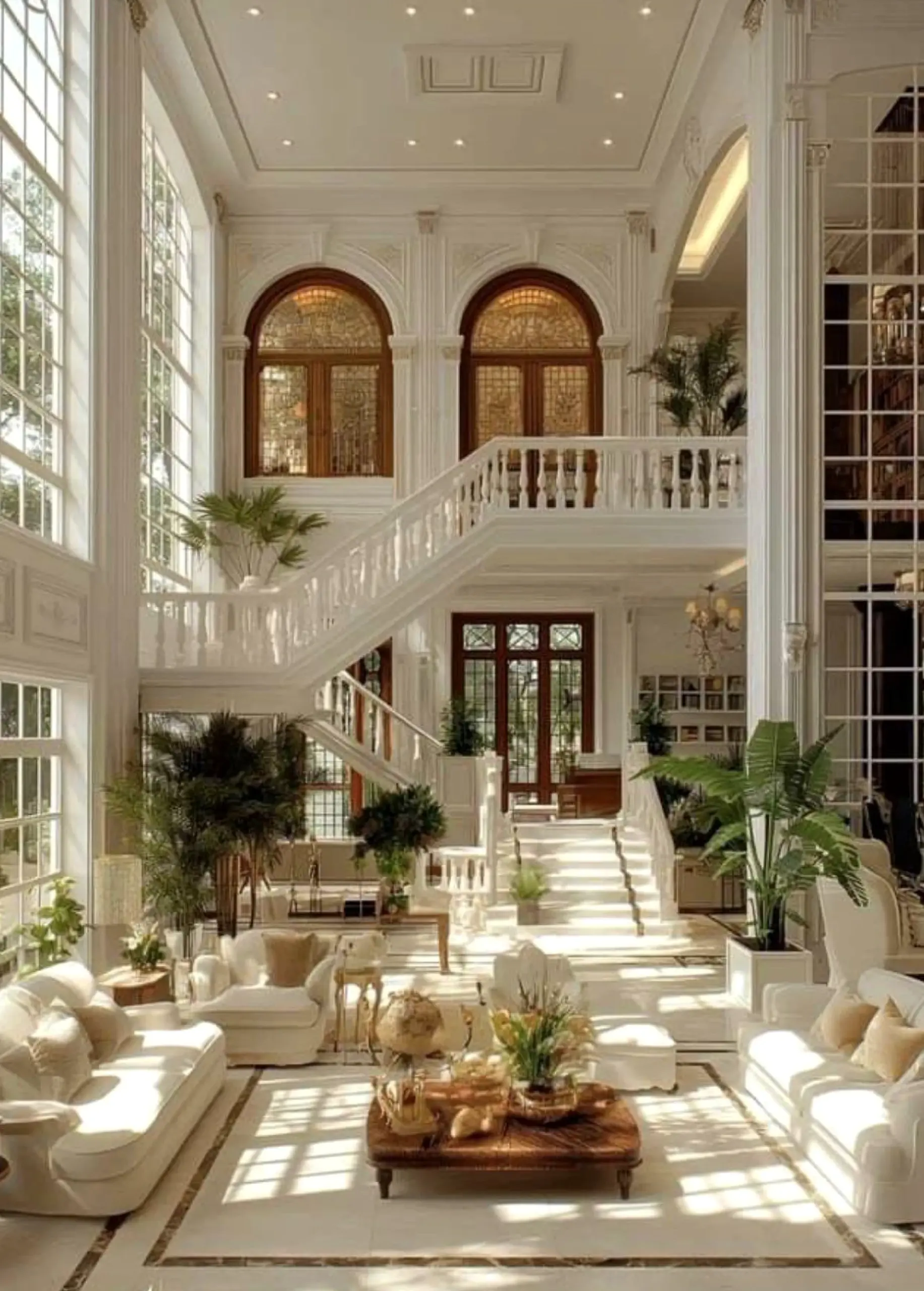 Polished greenhouse corner gives the arrangement more comfort, so the whole view feels visually grounded.