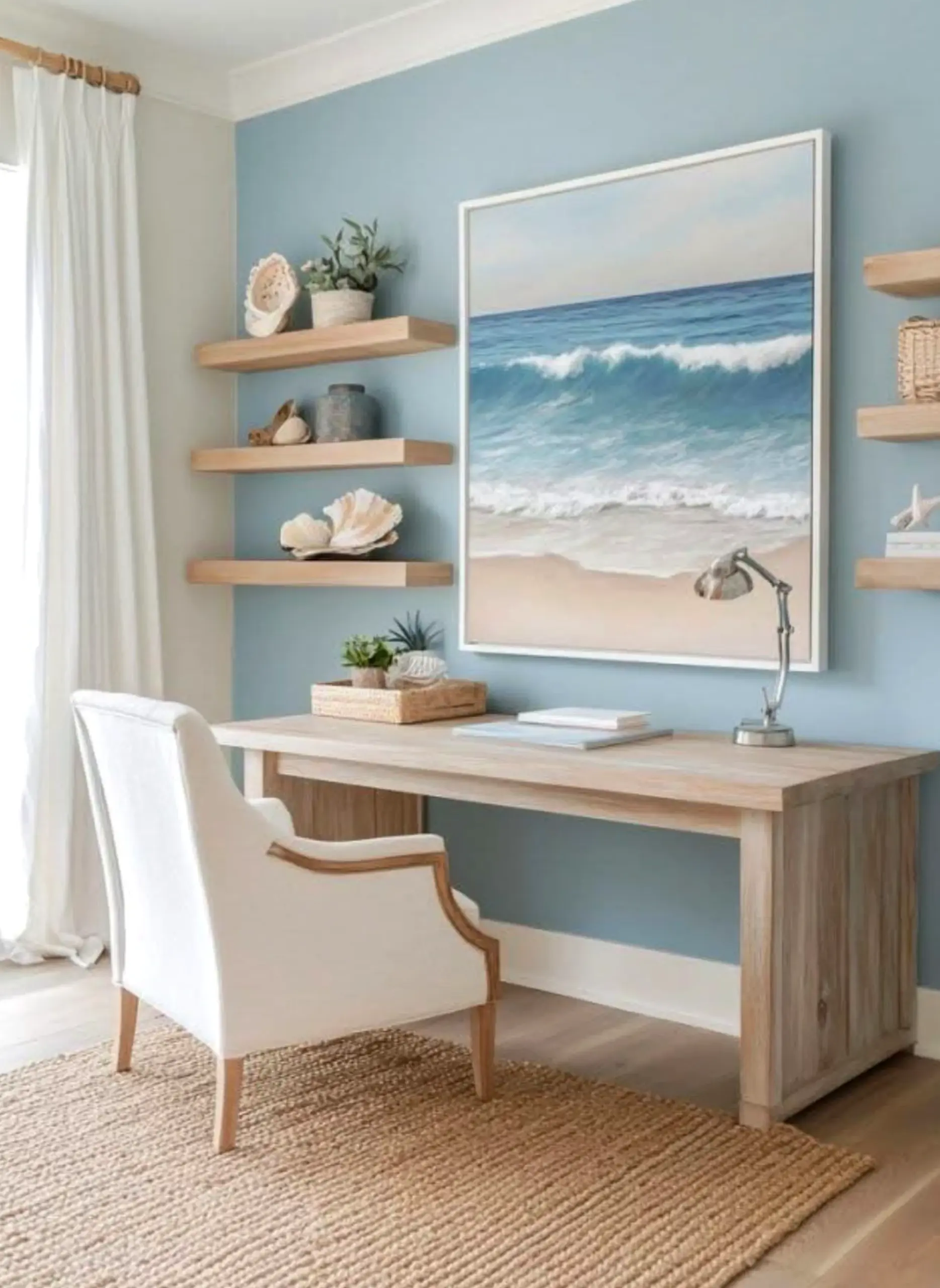 Elegant balcony scene supports the design through movement, leaving the space feeling settled and welcoming.