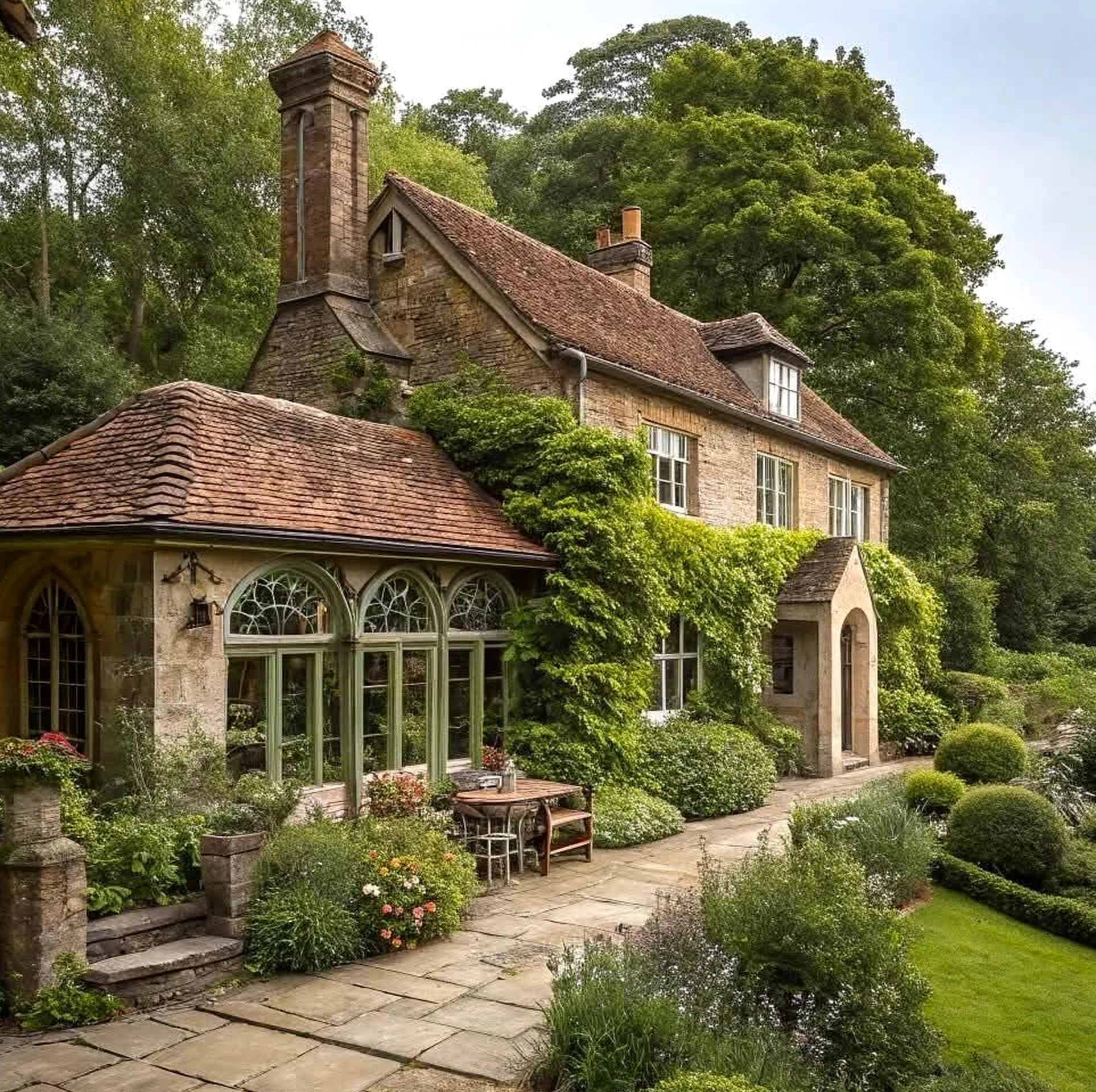 Fresh green entry brings a useful note of character, making the room feel clear and inviting.