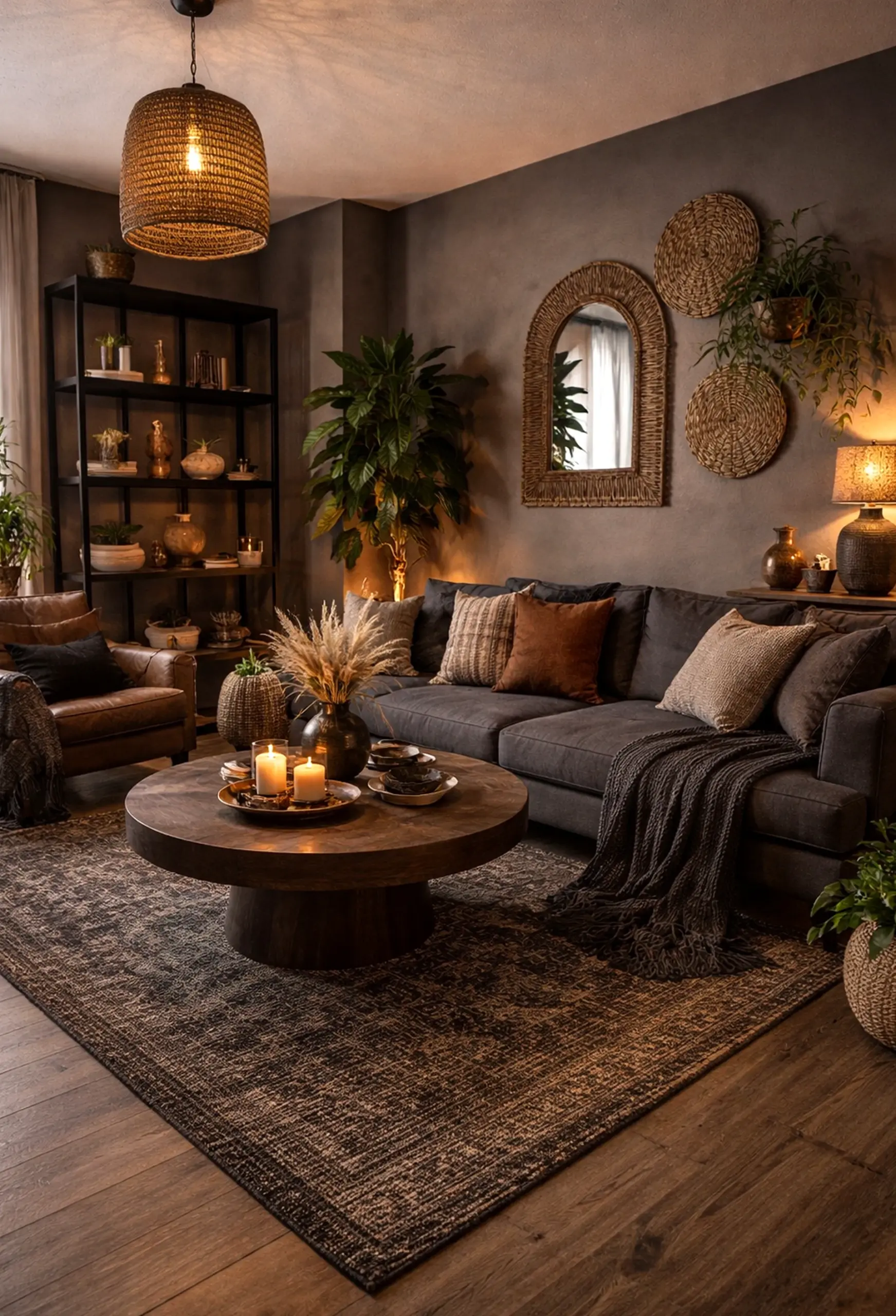 Soft tile detail brings focus to the composition, creating a mood that feels fresh and intentional.