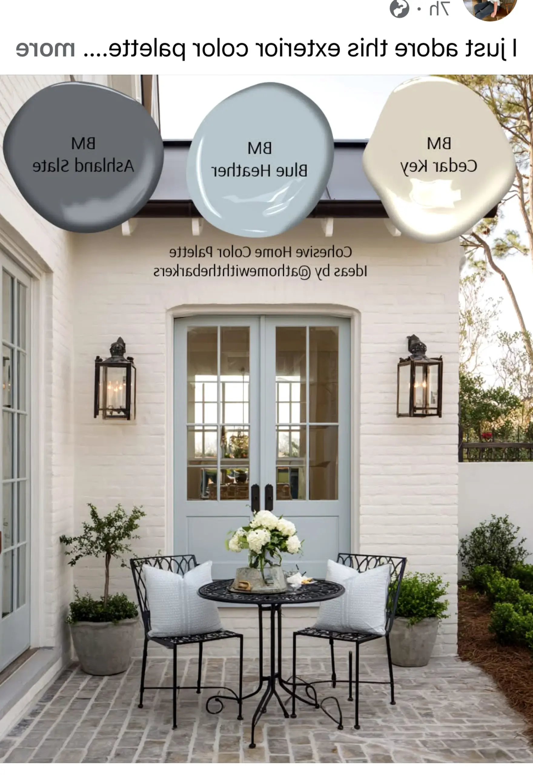 Bright arched doorway supports the room through softness, leaving the space feeling settled and welcoming.