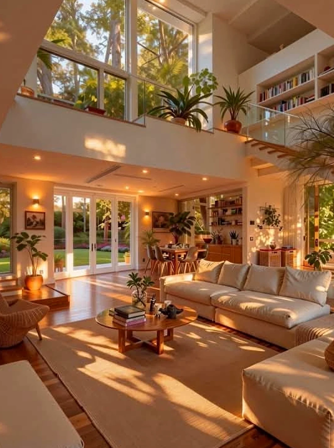 Elegant balcony scene adds a clear layer of detail, helping the composition feel settled and welcoming.