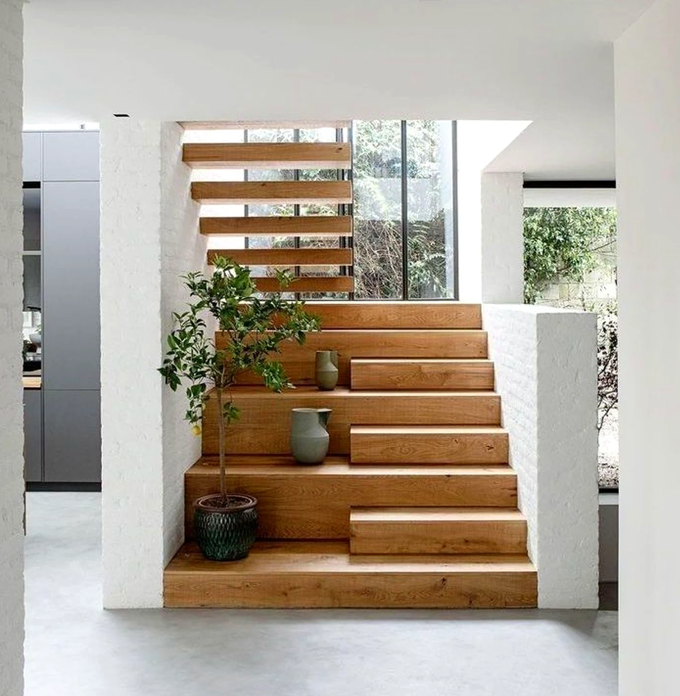 Subtle porch bench adds a clear layer of contrast, helping the composition feel personal and relaxed.
