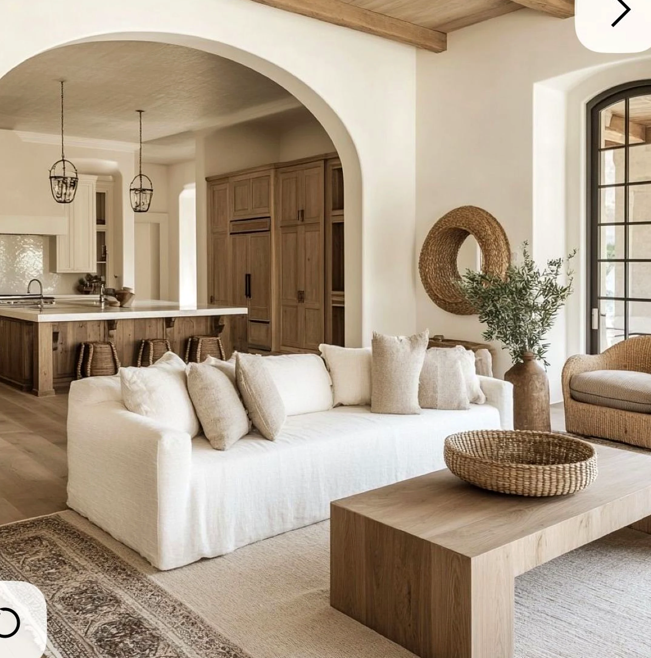 Natural outdoor lounge brings a useful note of detail, making the composition feel pleasantly composed.