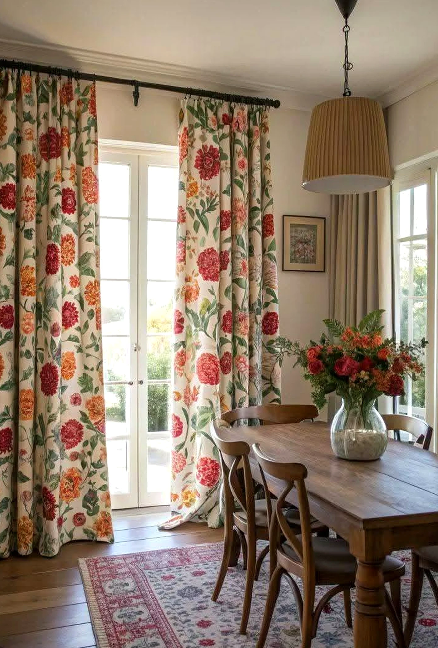 Luminous linen bedding introduces warmth into the entry, keeping the atmosphere clear and inviting.