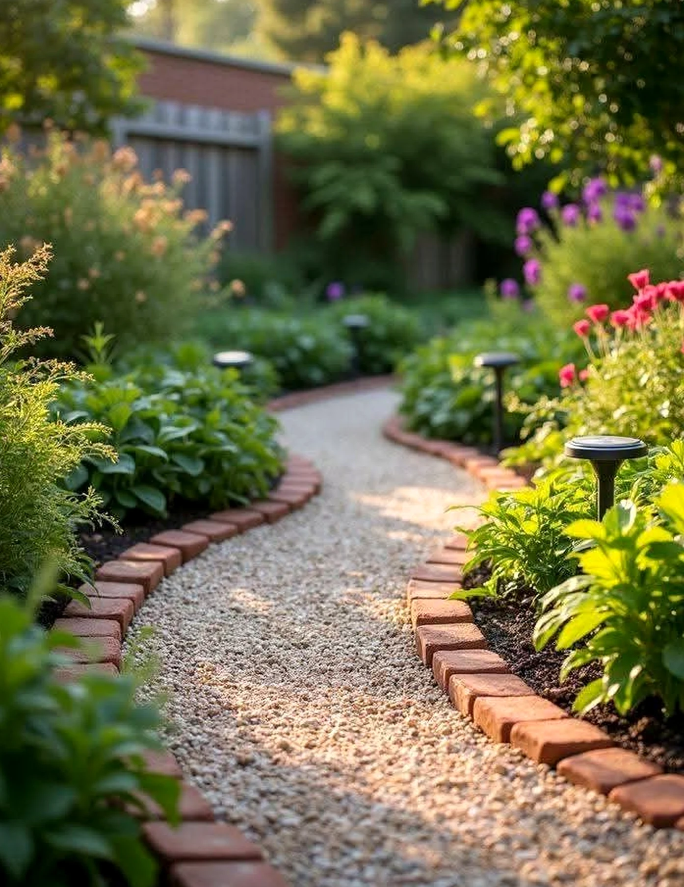 Balanced stone terrace introduces freshness into the garden edge, keeping the atmosphere personal and relaxed.