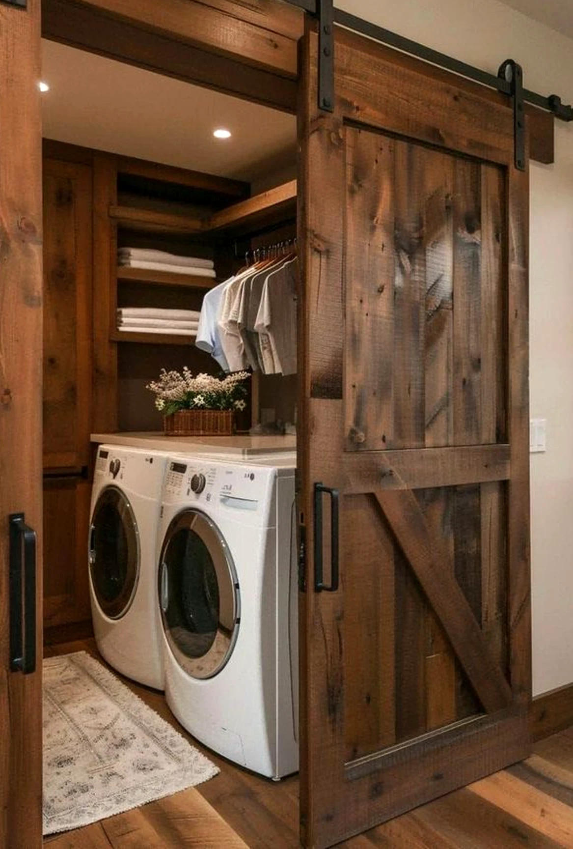 Open sink area adds a clear layer of depth, helping the backdrop feel fresh and intentional.