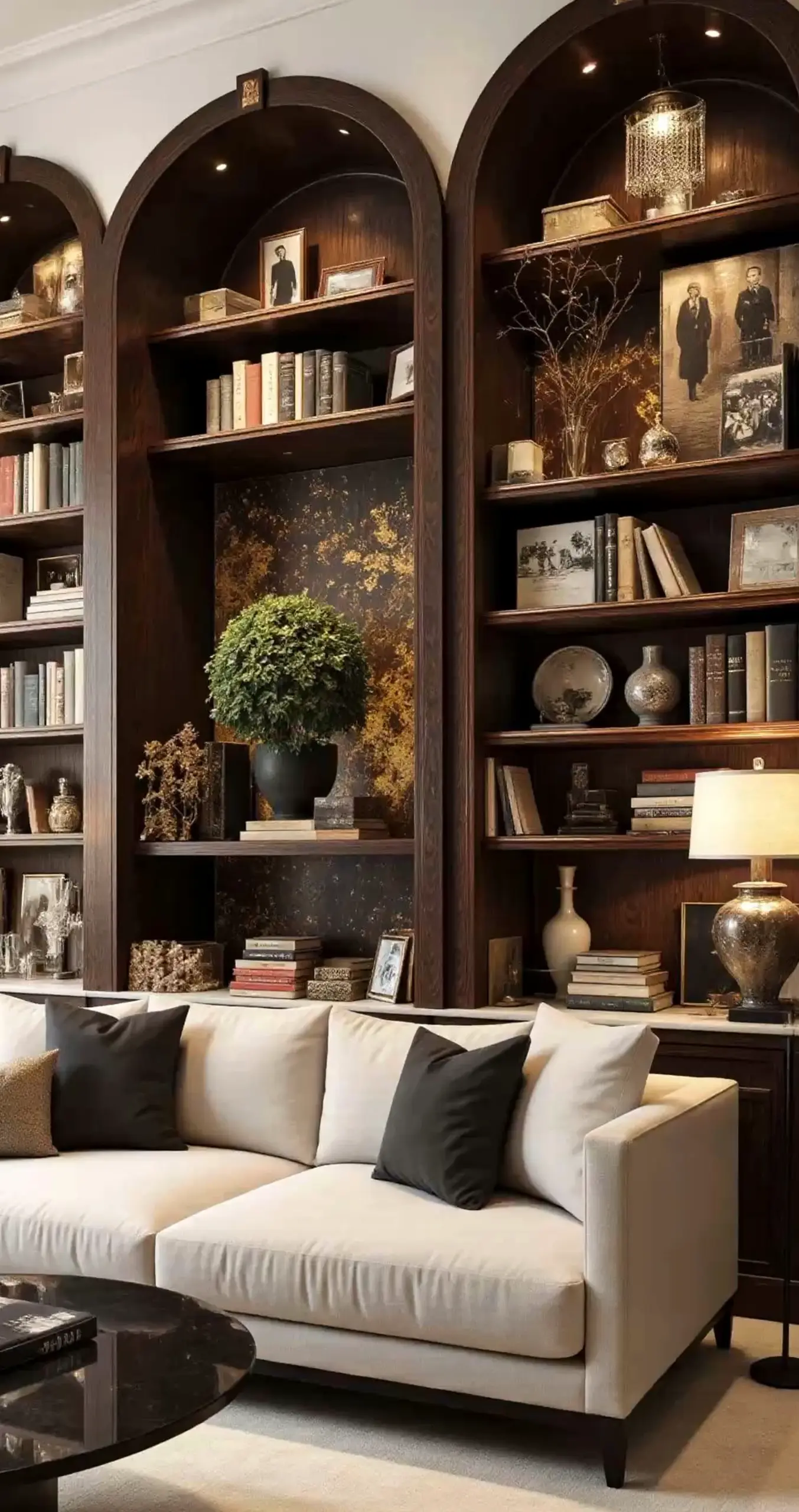 Open bedside layer adds a clear layer of contrast, helping the setting feel pleasantly composed.