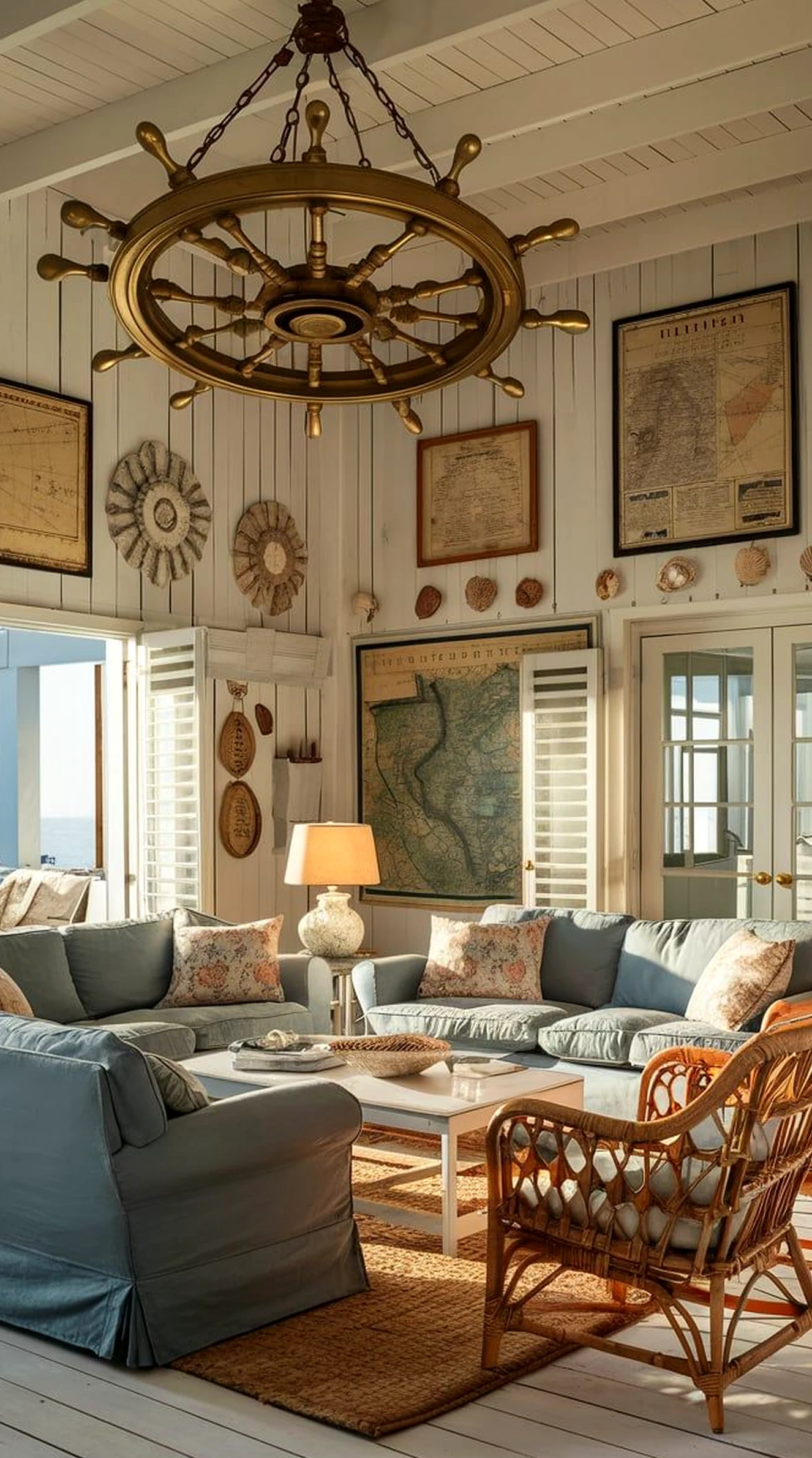 Compact soft sofa draws attention to detail while the composition stays soft at the edges.