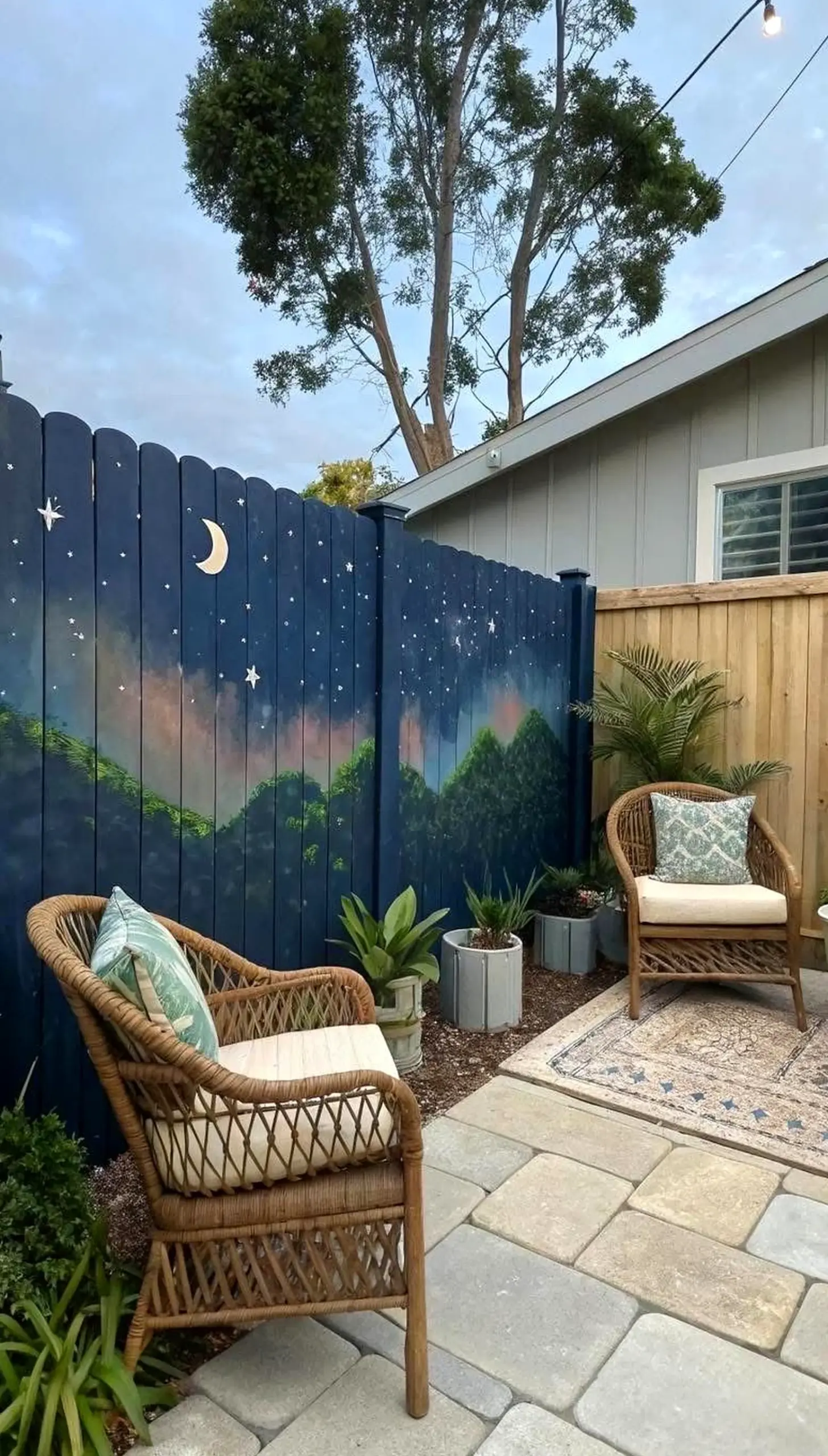 Inviting reading corner adds personality across the entry, giving the decor a finish that feels fresh and intentional.